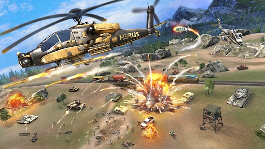 World War: Army Battle FPS 3D screenshot 2