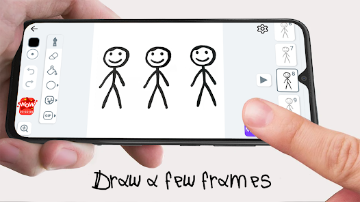 Stickman: draw animation maker screenshot 2